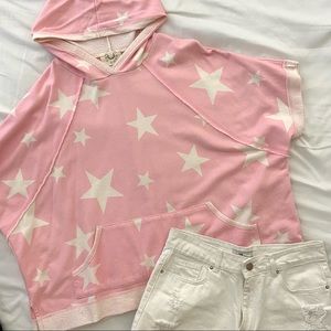 Fantastic Fawn | Short Sleeve Hoodie | Size Small